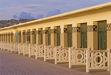 Pompeian baths, Deauville, Basse Normandie (Normandy), France, Europe