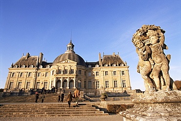 Chateau de Vaux le Vicomte, Ile de France, France, Europe