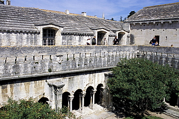 St. Trophime cloister, Arles, Bouches-du-Rhone, Provence, France, Europe