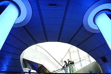 Interior of Oceanografic, City of Arts and Sciences, Valencia, Spain, Europe