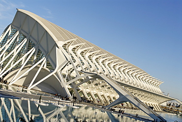 Museum de les Ciencias Principe Felipe (Principe Felipe Science Museum), City of Arts and Sciences, Valencia, Spain, Europe