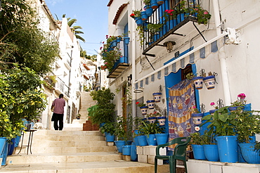 Casco Antiguo, Santa Cruz quarter, Alicante, Valencia province, Spain, Europe