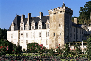 Chateau de Villandry, UNESCO World Heritage Site, Indre-et-Loire, Loire Valley, Centre, France, Europe