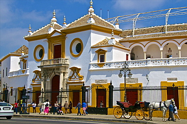 Plaza de Toros, Seville, Andalusia, Spain, Europe