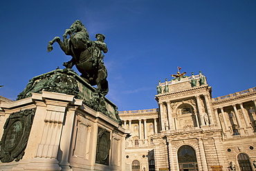 Memorial to Prince Eugene, Hofburg, Vienna, Austria, Europe