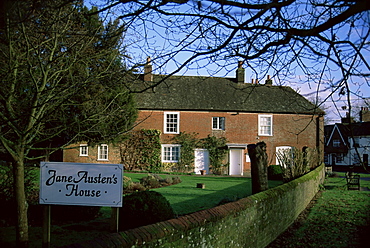 Jane Austen's house, Chawton, Hampshire, England, United Kingdom, Europe