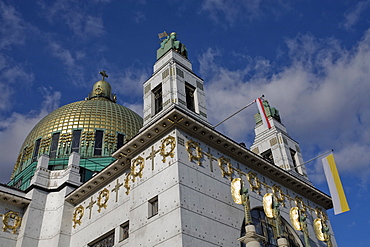 Church at Steinhof (Kirche am Steinhof) designed by Otto Wagner, Vienna, Austria, Europe