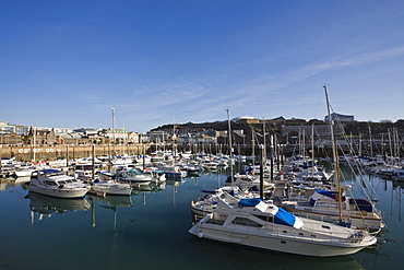 Albert Harbour, St. Helier, Jersey, Channel Islands, United Kingdom, Europe