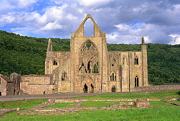 West Front, Tintern Abbey, Wales, United Kingdom, Europe