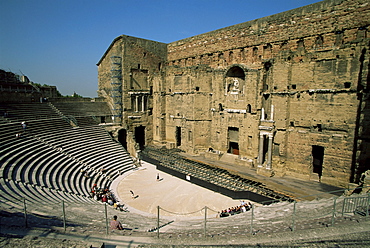 Roman Theatre (Theatre Antique), Orange, UNESCO World Heritage Site, Vaucluse, Provence, France, Europe