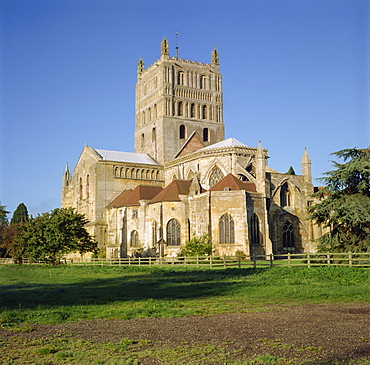 Tewkesbury Abbey, Gloucestershire, England, United Kingdom, Europe