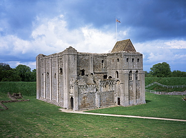 Castle Rising, an English Heritage property, Norfolk, England, United Kingdom, Europe