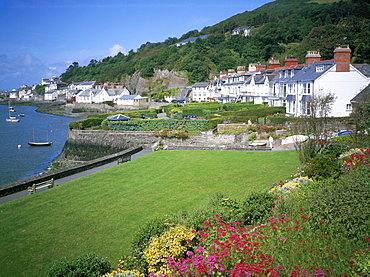 View from Commando Memorial Gardens, Aberdovey, Gwynedd, Wales, United Kingdom, Europe