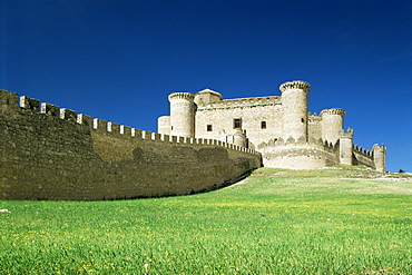 Castle of Belmonte, Castile La Mancha, Spain, Europe