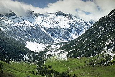 Val D'Aran in the Pyrenees near Viella, Catalonia, Spain, Europe