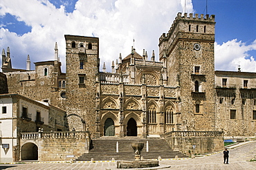 Monastery of Guadalupe, Guadalupe, Caceres, UNESCO World Heritage Site, Extremadura, Spain, Europe