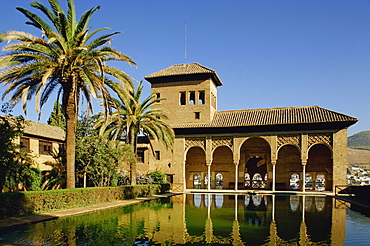 The Alhambra Palace in Granada, UNESCO World Heritage Site, Andalucia (Andalusia), Spain, Europe