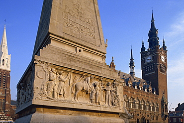 War Memorial, Armentieres, Nord Pas de Calais, France, Europe