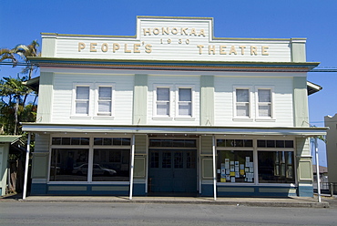 People's Theatre, Honokaa, Island of Hawaii (Big Island), Hawaii, United States of America, North America