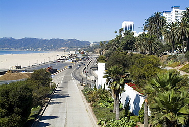 Pacific Coast Highway, Santa Monica, California, United States of America, North America