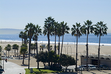 Santa Monica Beach, Santa Monica, California, United States of America, North America