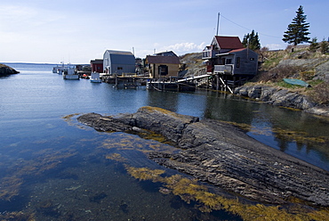 Blue Rocks fishing village, Nova Scotia, Canada, North America