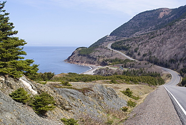 Cabot Trail, Cape Breton Highlands National Park, Cape Breton, Nova Scotia, Canada, North America