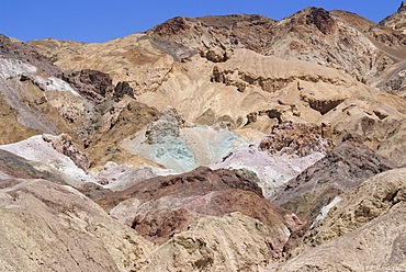 Artist's Palette, Artist's Drive, Death Valley National Park, California, United States of America, North America