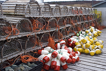 Fourchu fishing village, Cape Breton, Nova Scotia, Canada, North America