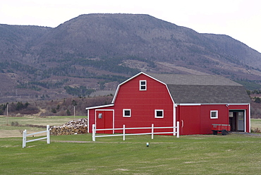 Farmhouse, near Cheticamp, Cape Breton, Nova Scotia, Canada, North America