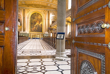 Painted Chapel, Old Royal Naval College, Greenwich, London SE10, England, United Kingdom, Europe