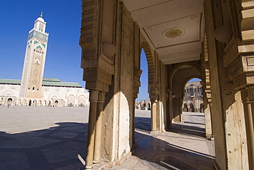 Hassan II Mosque, Casablanca, Morocco, North Africa, Africa