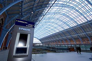 St. Pancras International Train Station, London, England, United Kingdom, Europe