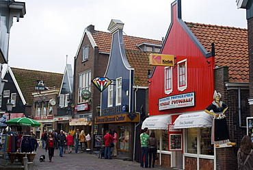 Town view, Volendam, Netherlands, Europe