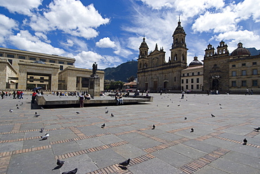 Plaza Bolivar, Bogota, Colombia, South America