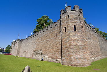 Cardiff Castle, Cardiff, Wales, United Kingdom, Europe