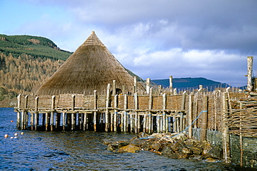 Iron Age Crannog Centre, Loch Tay, Scotland, United Kingdom, Europe