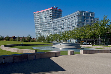 Chavasso Park, development near Liverpool One shopping centre, Liverpool, Merseyside, England, United Kingdom, Europe