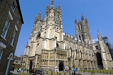 Canterbury Cathedral, UNESCO World Heritage Site, Canterbury, Kent, England, United Kingdom, Europe