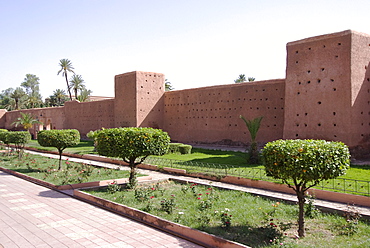 City Wall, Marrakech, Morocco, North Africa, Africa