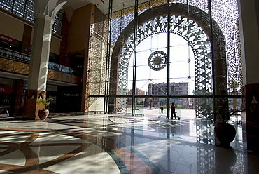 Train station, Marrakech, Morocco, North Africa, Africa