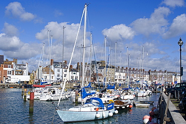 Harbour view, Weymouth, Dorset, England, United Kingdom, Europe