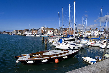 Harbour view, Weymouth, Dorset, England, United Kingdom, Europe