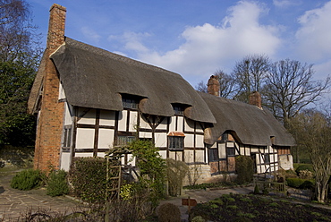 Cottage of Anne Hathaway (Shakespeare's wife), Stratford upon Avon, Warwickshire, England, United Kingdom, Europe