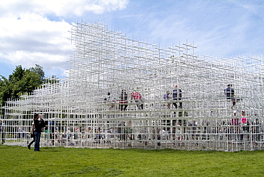 The Serpentine Pavilion for 2013, by Sou Fujimoto, London, England, United Kingdom, Europe