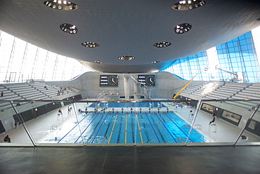 The Aquatic Centre, Queen Elizabeth Olympic Park, Stratford, London, E20, England, United Kingdom, Europe