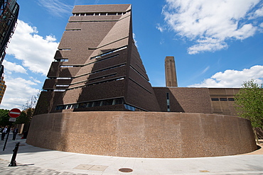 The new Tate Modern Annex, designed by Herzog and de Meuron, Southwark, London, SE1, England, United Kingdom, Europe