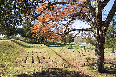 National Cemetery, Vicksburg Battlefield, Mississippi, United States of America, North America