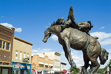 Belle Fourche, the geographic center of North America, South Dakota, United States of America, North America