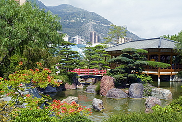 Japanese Gardens, Monte Carlo, Monaco, Europe